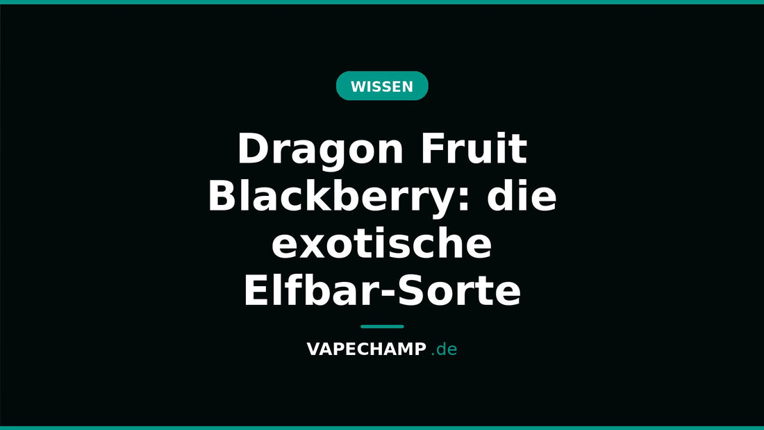 Dragon Fruit Blackberry: die exotische Elfbar-Sorte – Ratgeber bei Vapechamp.de