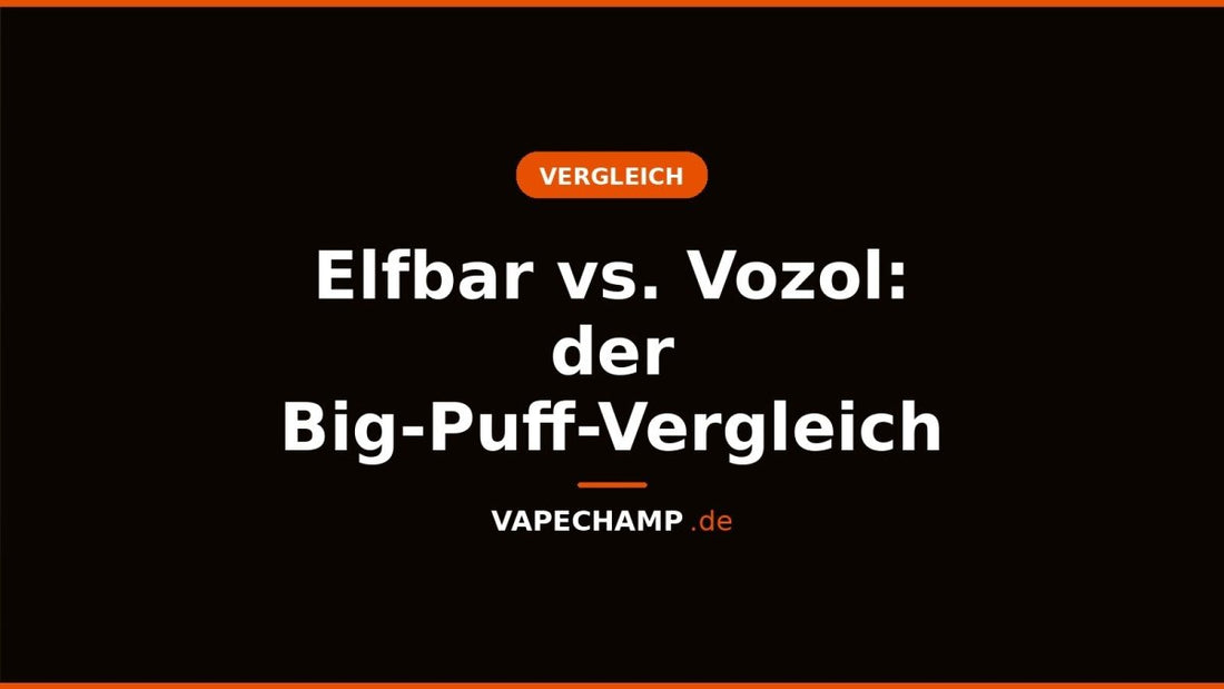 Elfbar vs. Vozol: der Big-Puff-Vergleich - Vapechamp.de