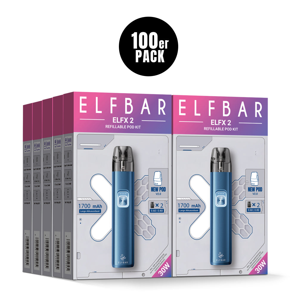 Elfbar ELFX 2 Kit – Ocean Blue (Ansicht 4)