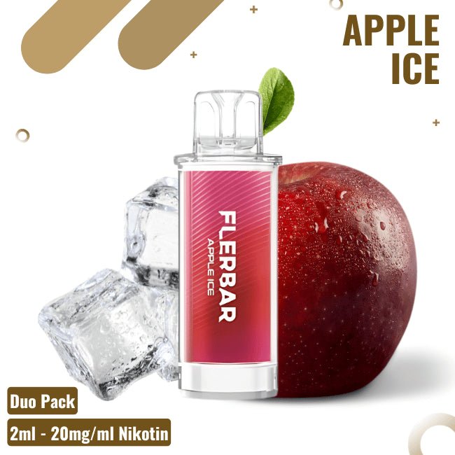 Flerbar Pods 20mg 2er Pack – Apple Ice